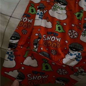 Woman’s Snowman pj pants